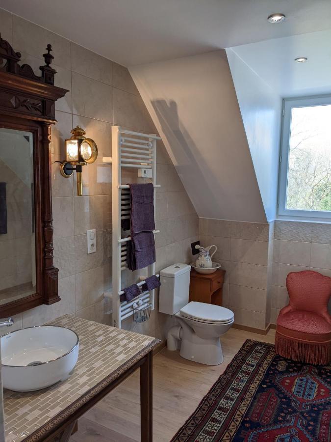 Suite Orient Express Dans L'Auberge Des Trains Mythiques Laniscat Exteriör bild